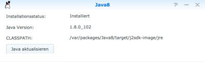 java8 install path/version