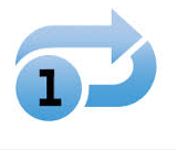 an example of a repeat-1 button