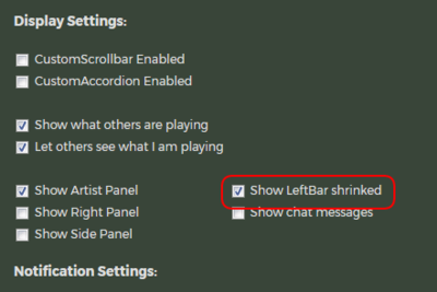 this settings has no effect (even if reloading the webpage, or logout-logon again). The left bar keeps expanded, and does not start shrinked. (also not, if the webpage is reloaded via a configuration change, say, changing the language)